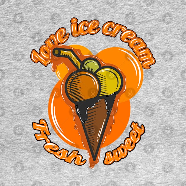 i love ice cream by Sefiyan